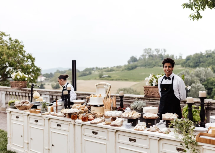 A tasting of local food and produce